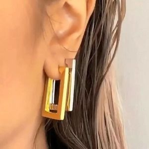 Thick Hoop Earrings|14k Gold Plated Hoop Earrings
